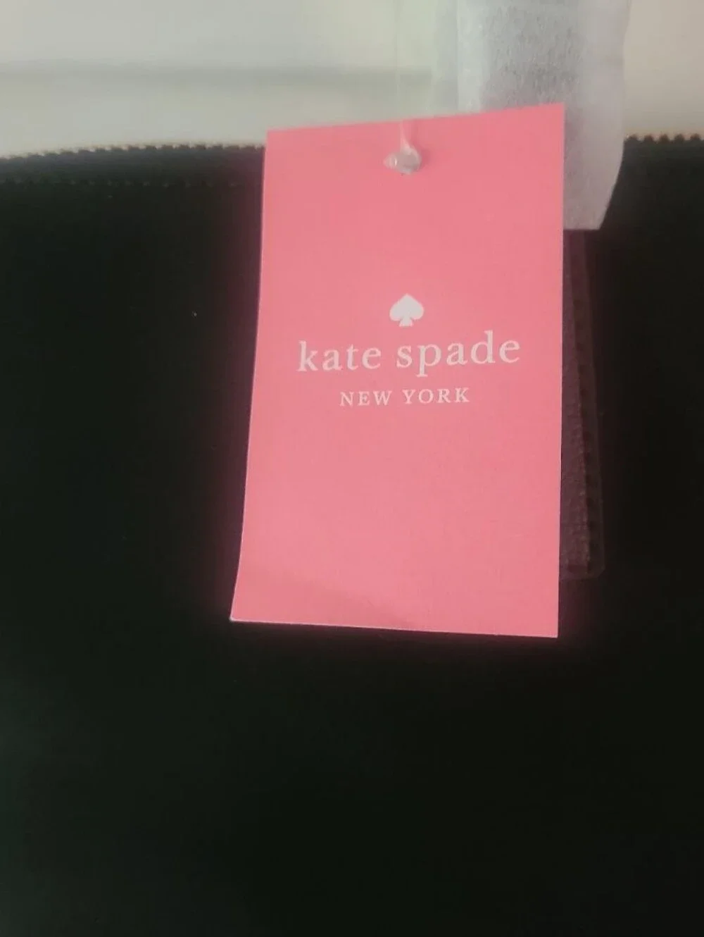 Kate Spade Hayden Top Zip Nylon Tote NWT Black Large Shoulder Work Travel Bag